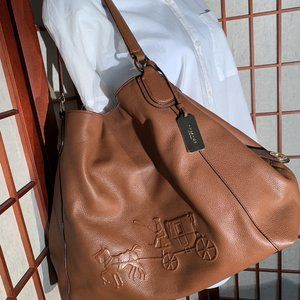 COACH Leather Icon Handbag